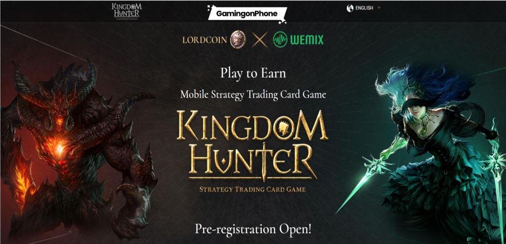 Kingdom Hunter TCG Game Cover