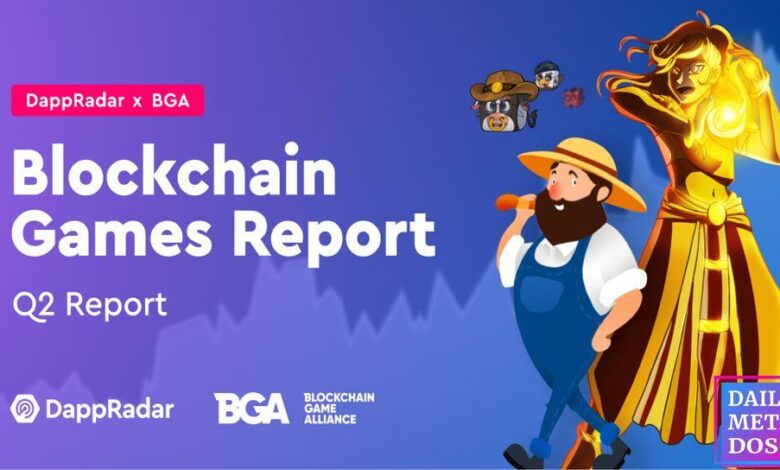 Blockchain Games Report Dapprader BGA Cover Q2 2022