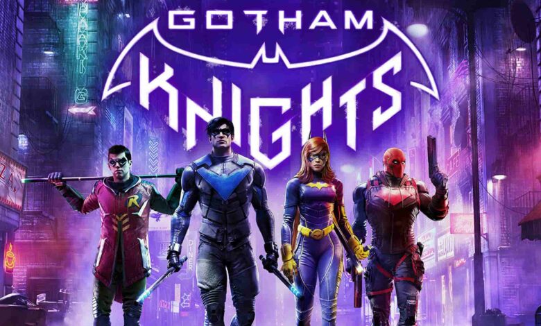 Gotham Knights, Batman, Robin, Batgirl, Red Robin, Nightwing