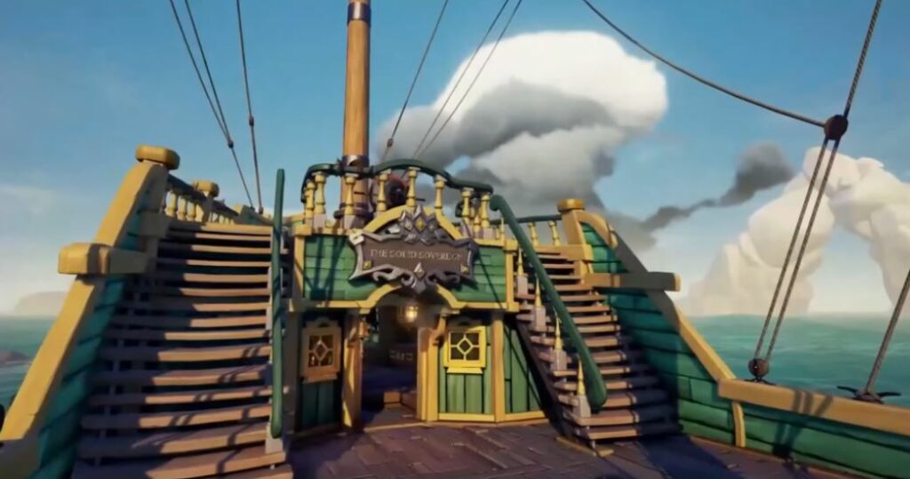 Sea of Thieves pirate ship Sea of Thieves