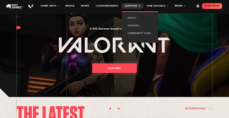 Valorant-Official-Website