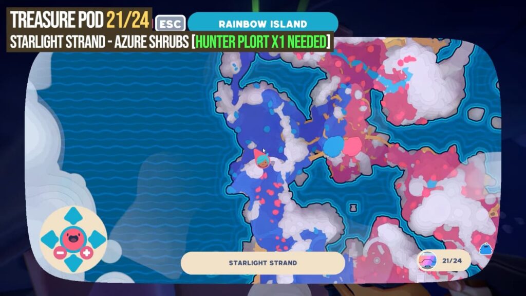Slime Rancher 2 Starlight strand treasure pod locations