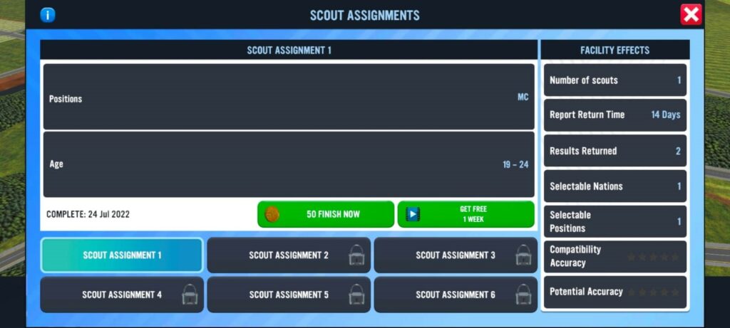 Soccer Manager 2023, Soccer Manager 2023 Scout