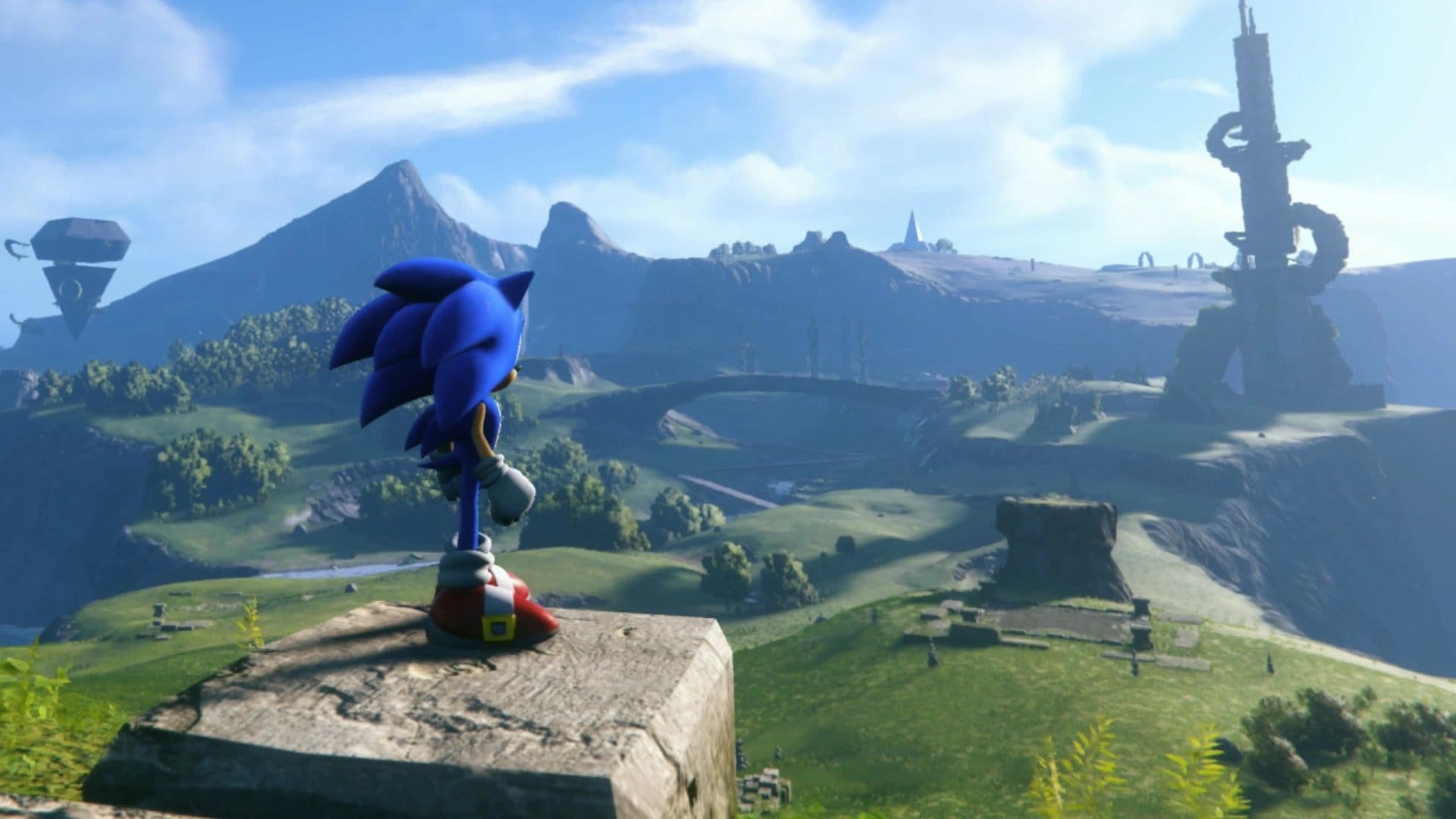 sonic frontiers looks, Sonic new game