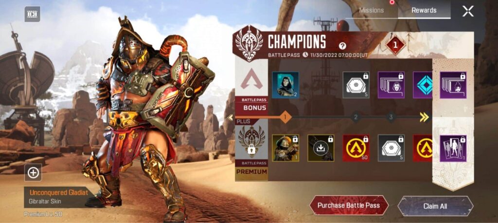 apex legends mobile champions battle pass