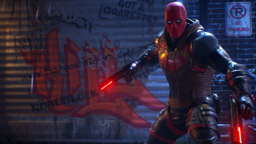 gotham knights red hood suit