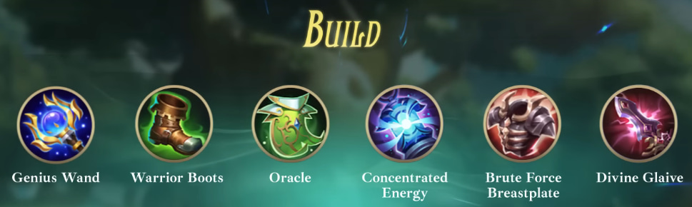Mobile Legend joy, Build