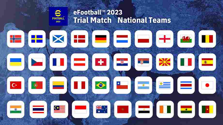 eFootball 2023 Season 2 National Teams Trial