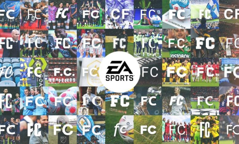 EA sports fc cover