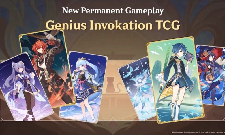 genshin impact genius invokation tgc cover