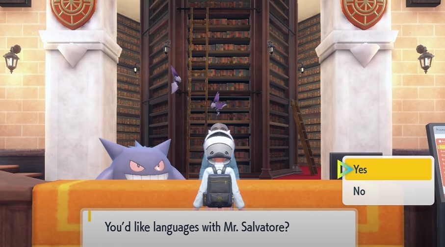 Pokemon scarlet violet language lesson