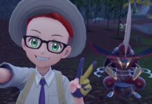 Pokémon Scarlet and Violet picnic photoshoot