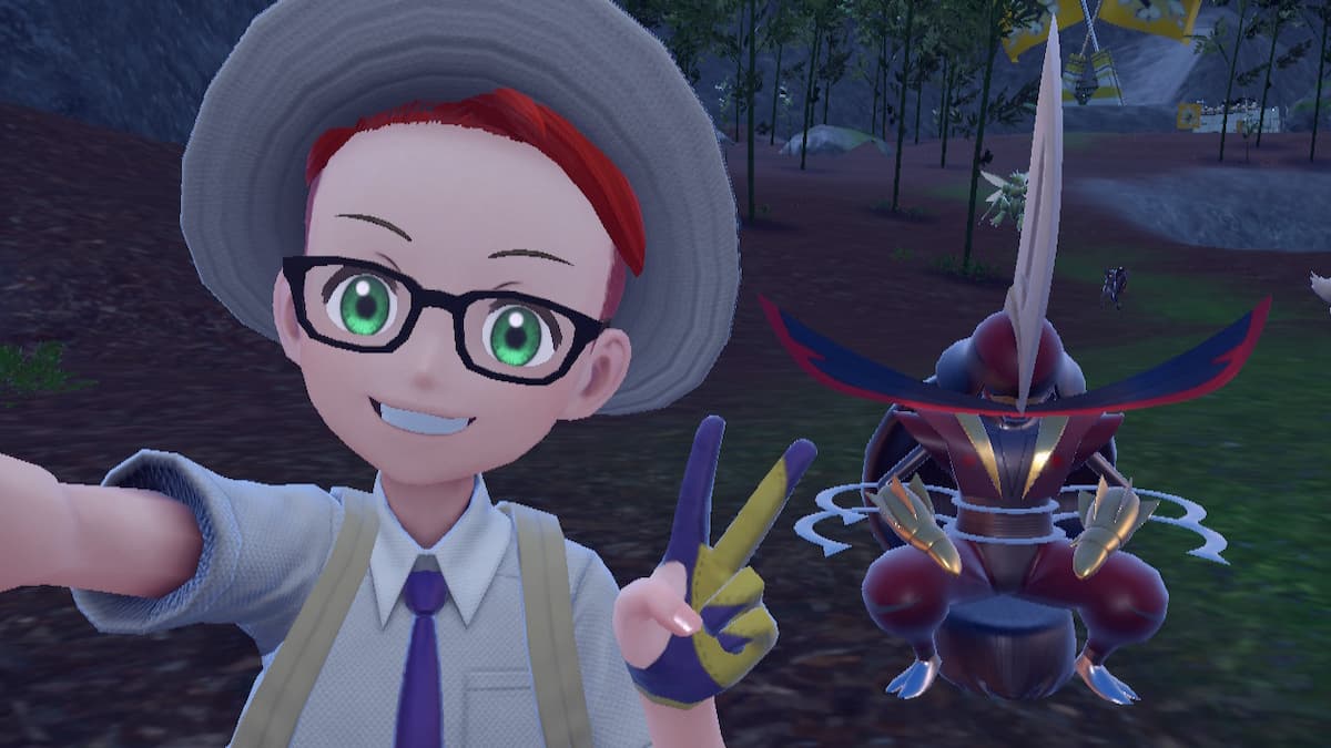 Pokémon Scarlet and Violet picnic photoshoot