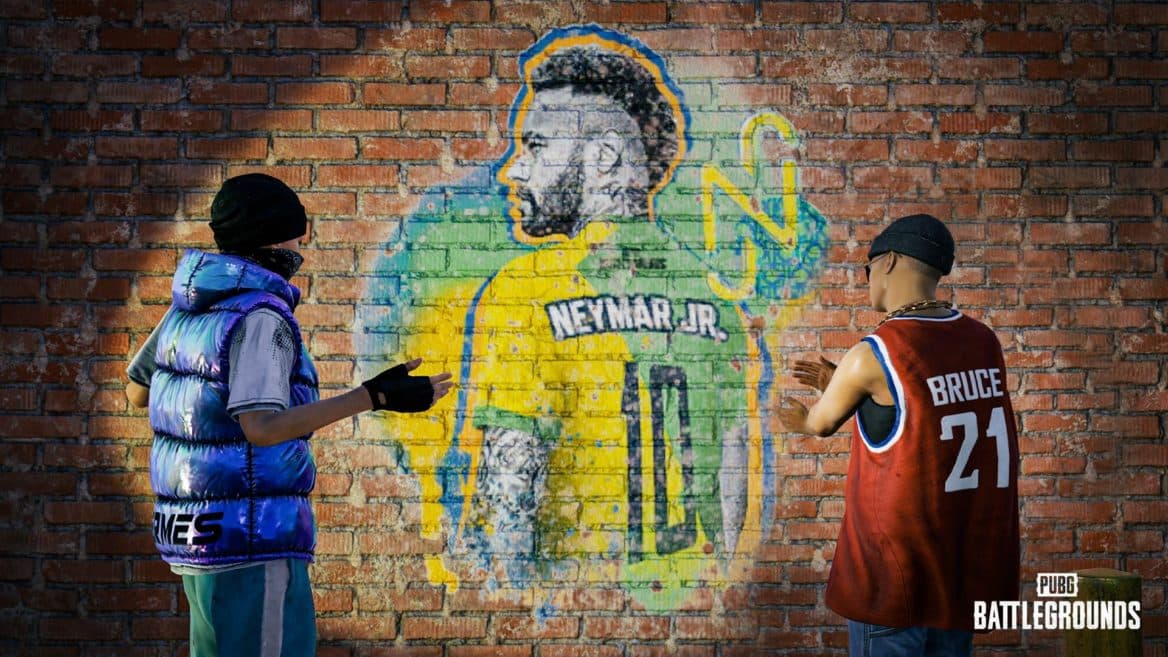 pubg battlegrounds 20.2 neymar collaboration
