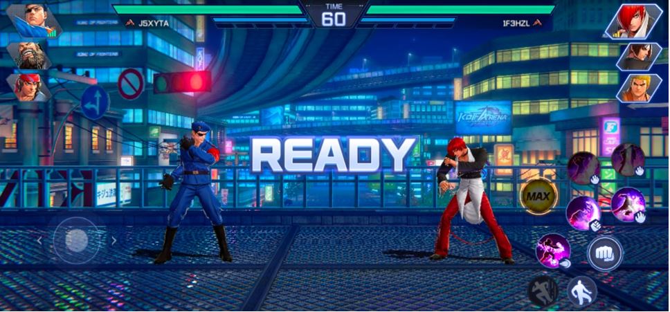 the king of fighters arena gameplay