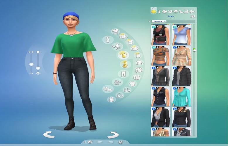 the sims 4 more column outfit mod