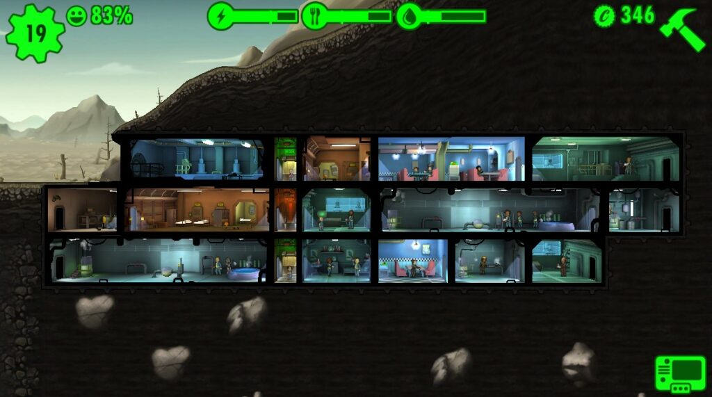 Fallout Shelter, Fallout Shelter Mobile Game