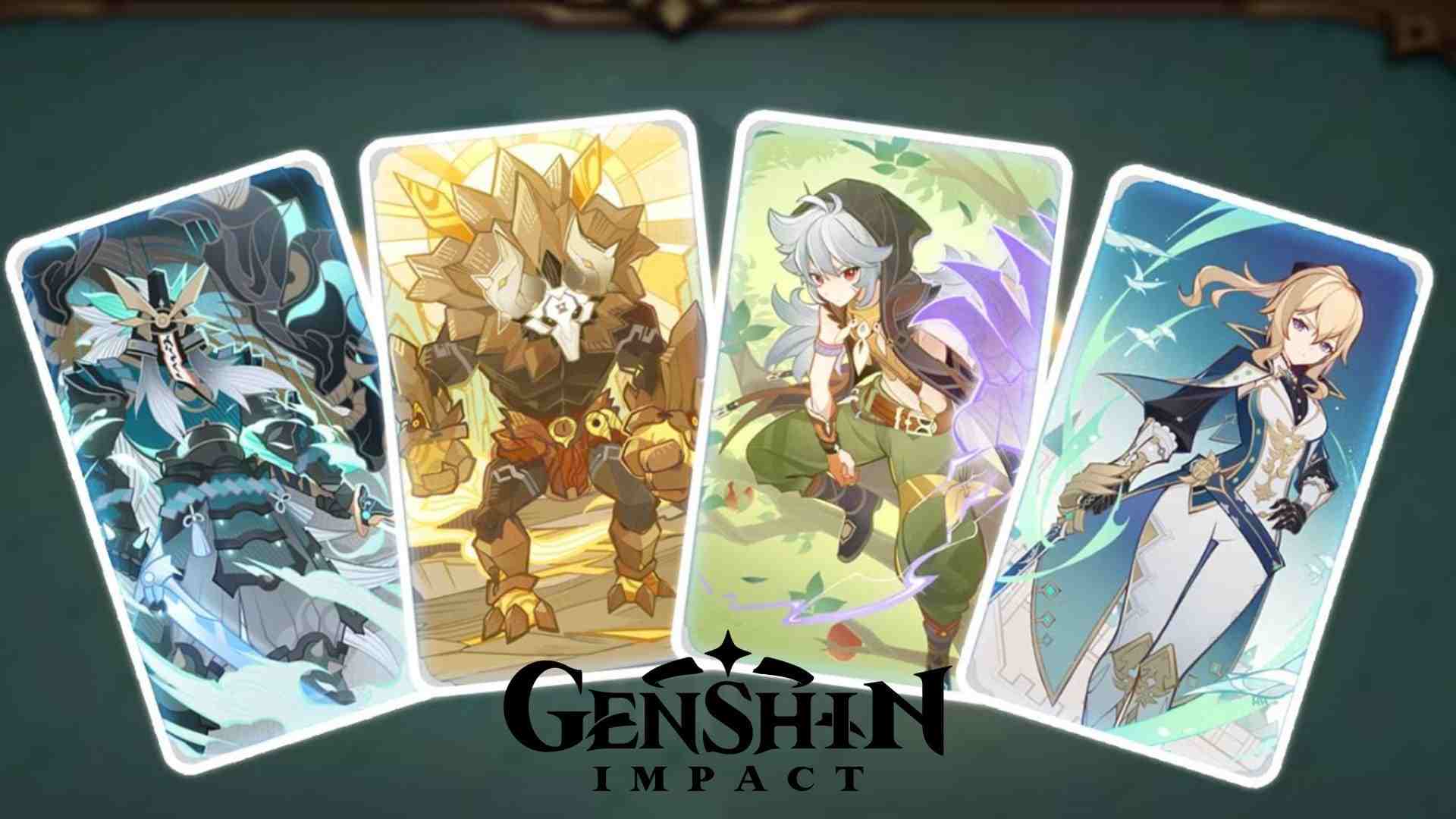 Genshin Impact Genius Invokation TCG: All Character Cards Tier list