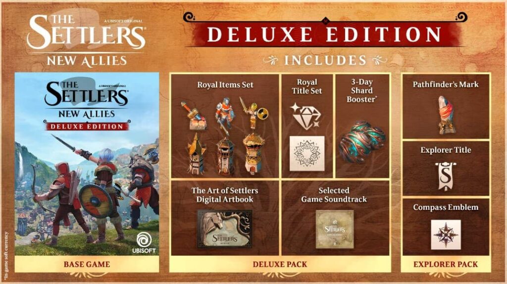 The Settlers New Allies, The Settlers New Allies deluxe edition