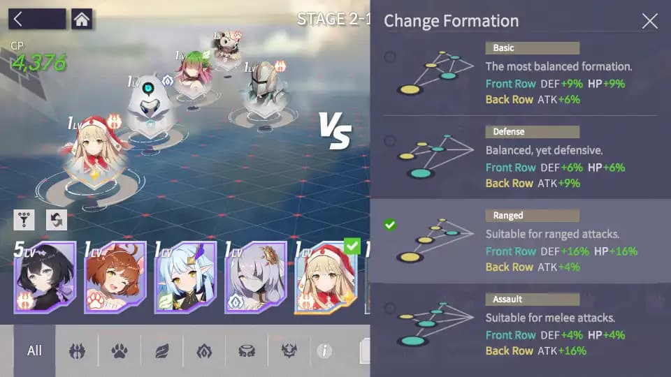 eversoul formation