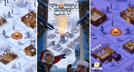 frozen city, frozen city wallpaper